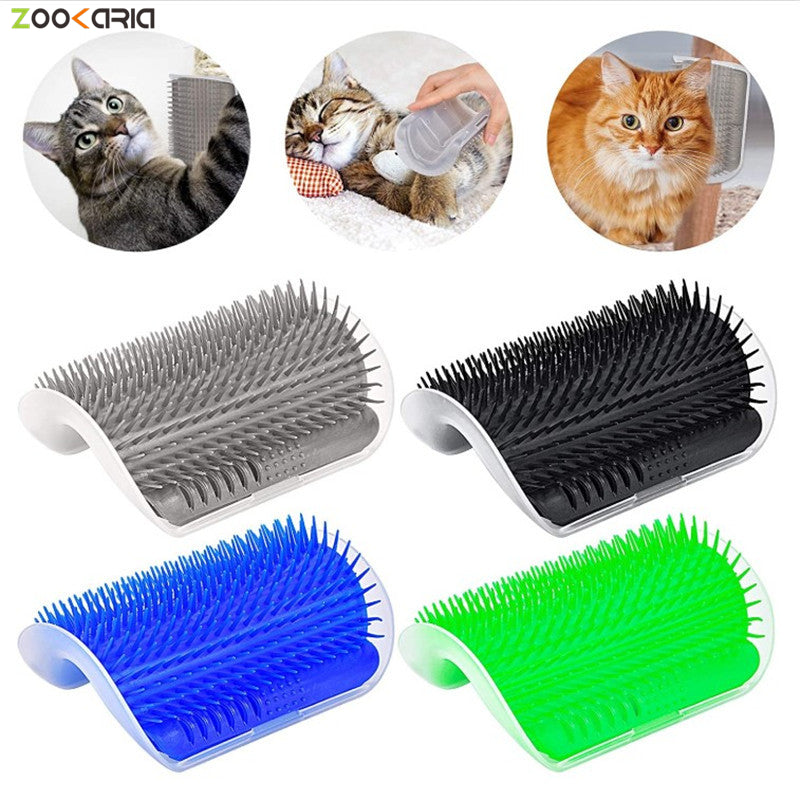 Cat corner self-groomer with catnip – TailoraStyle photo 3
