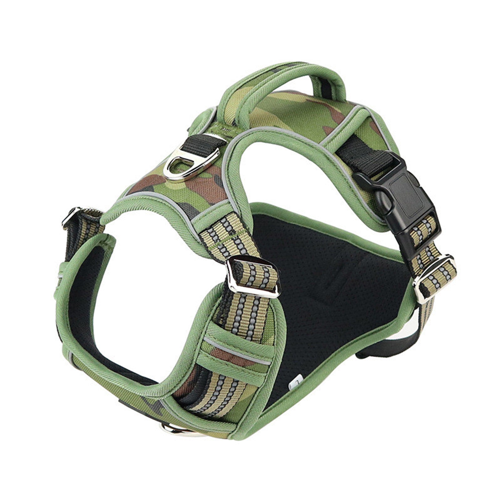 Waterproof Dog Harness with Handle – Reflective, No-Pull, Adventure-Ready