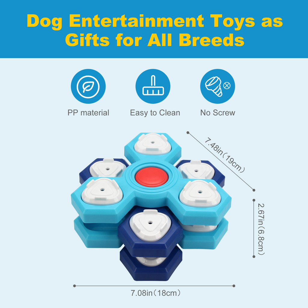 Interactive dog treat puzzle toy – TailoraStyle photo 11