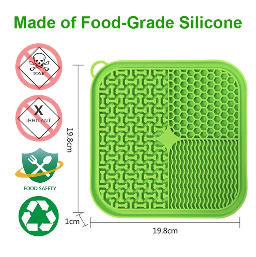 Dog lick pad with suction cups – TailoraStyle photo 2