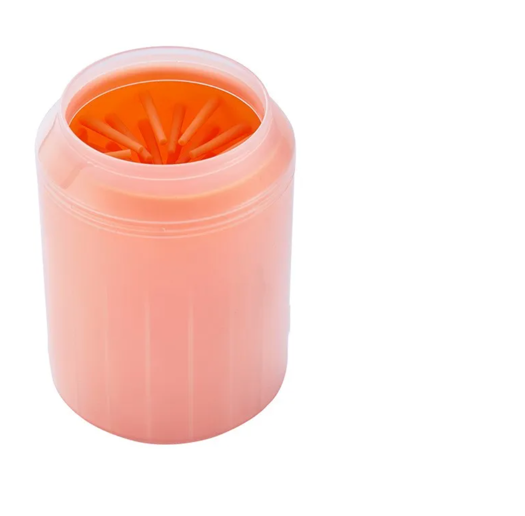 Automatic pet paw cleaner cup for dogs and cats
