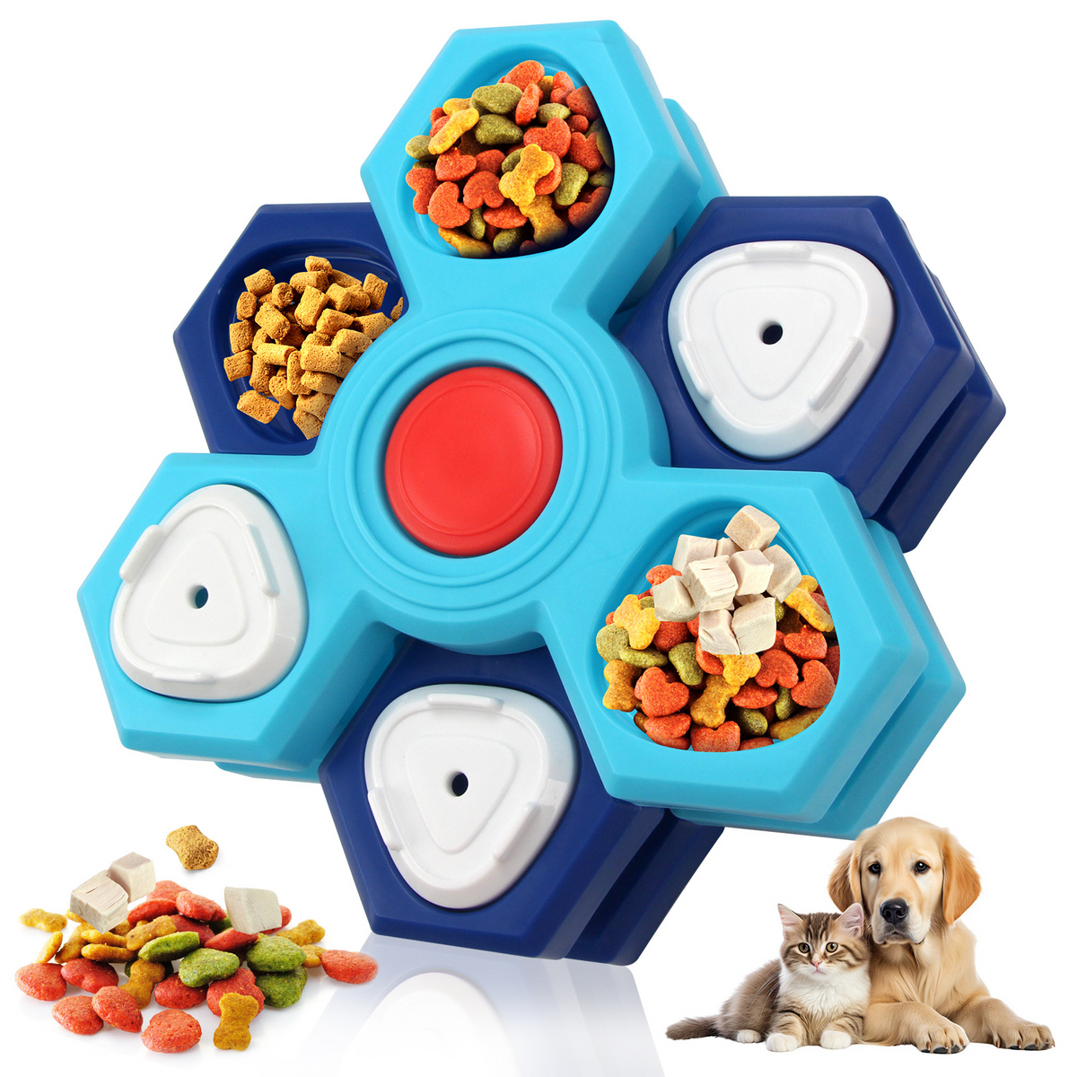 Interactive dog treat puzzle toy – TailoraStyle photo 3