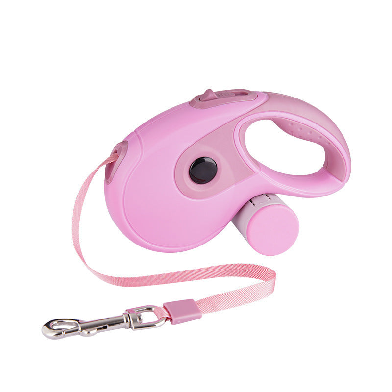 Automatic retractable leash available in multiple colors