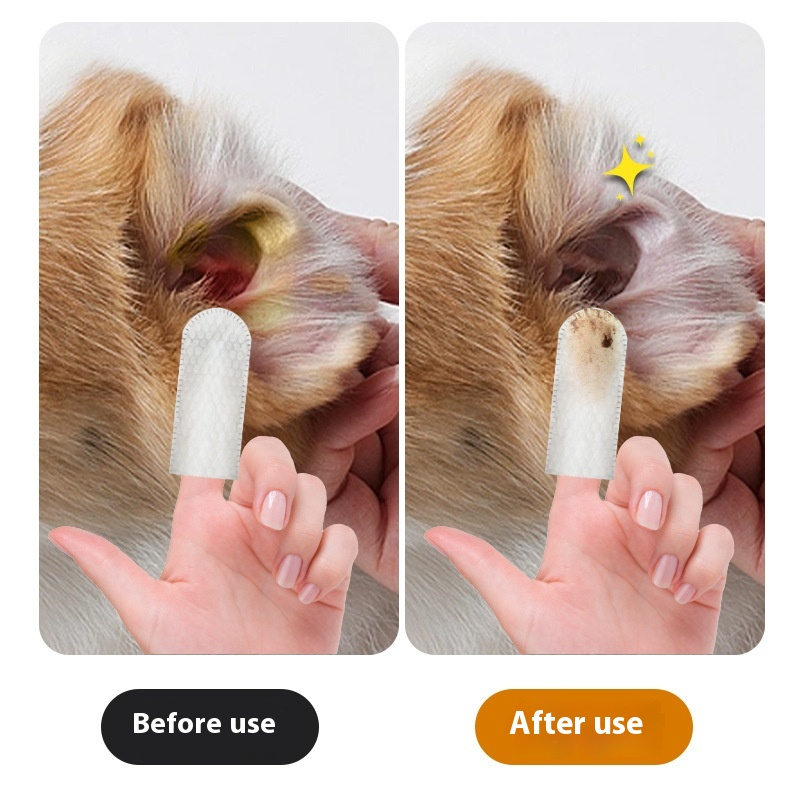 Ear cleaning wipes disposable and hygienic packaging
