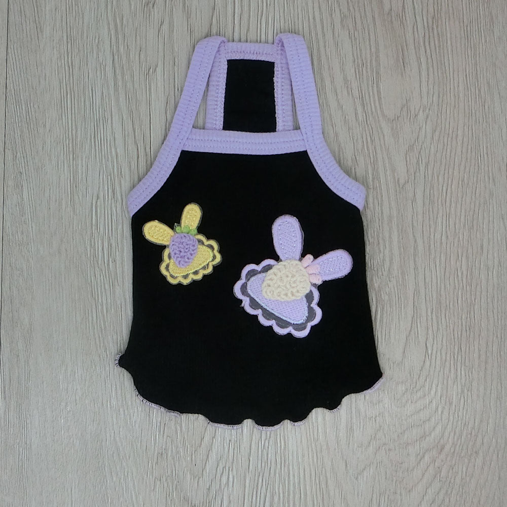 Cute Radish Pet Outfit – Adorable Suspender Vest for Cats & Dogs