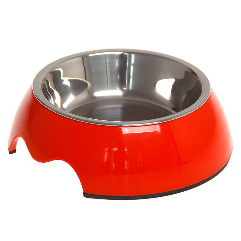 Stainless steel dog and cat bowl for food and water