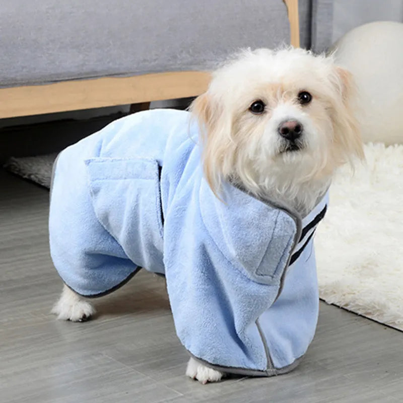 Pet Bathrobe Fast Drying Towel for dogs