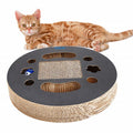 Cat scratching board with corrugated cardboard design