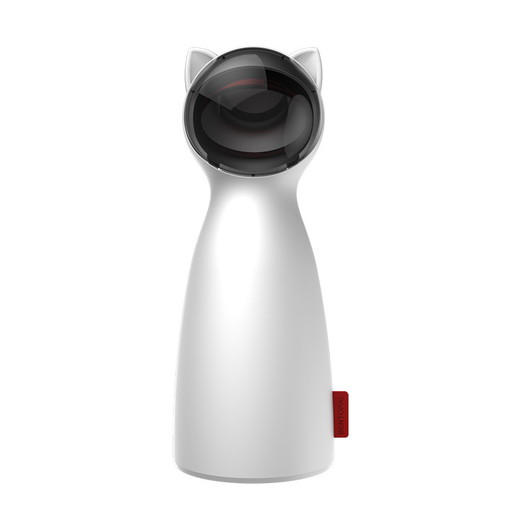 Automatic Laser Cat Toy – Self-Rotating, 15-Min Timer, USB & Battery