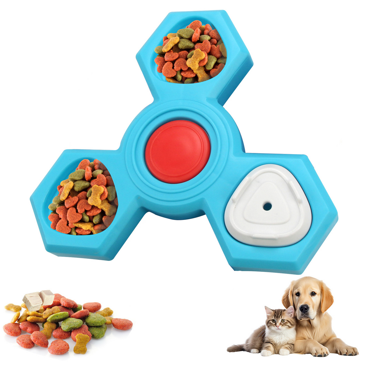 Interactive dog treat puzzle toy – TailoraStyle photo 2