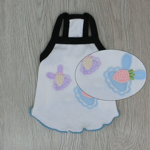 Cute Radish Pet Outfit – Adorable Suspender Vest for Cats & Dogs