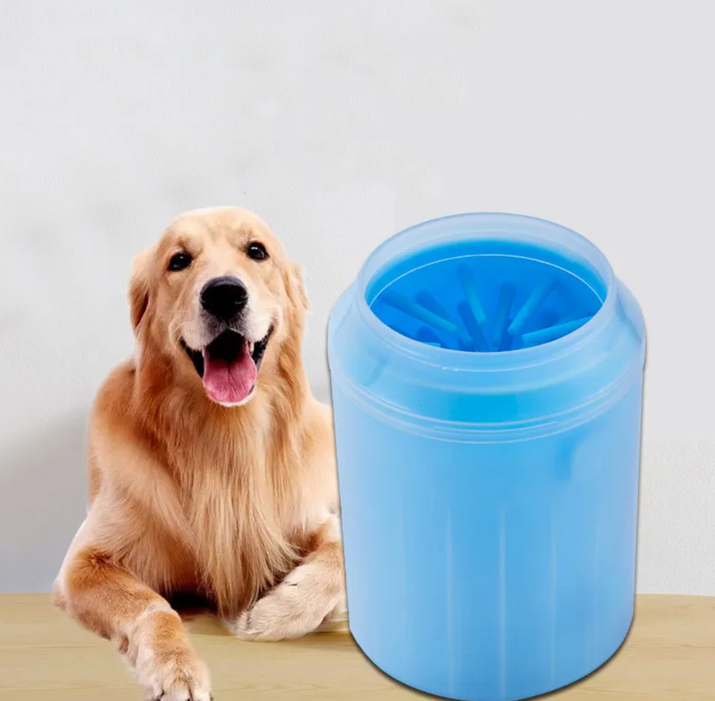 Pet paw cleaner cup easy to clean after use
