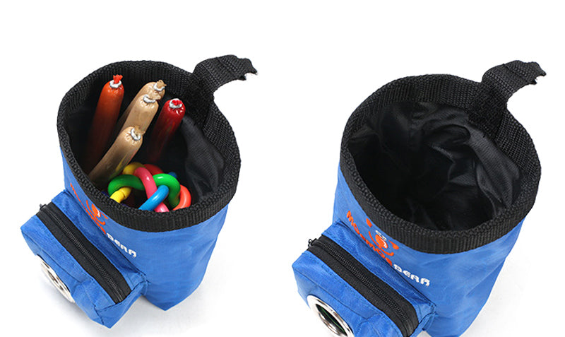 Pet training bag durable Oxford cloth material close-up