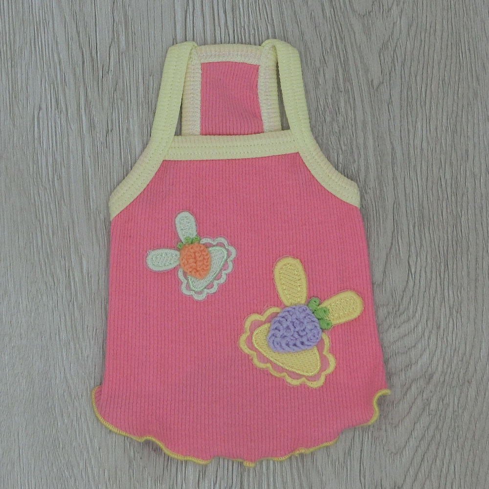 Cute Radish Pet Outfit – Adorable Suspender Vest for Cats & Dogs