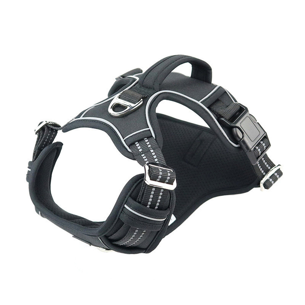 Waterproof Dog Harness with Handle – Reflective, No-Pull, Adventure-Ready