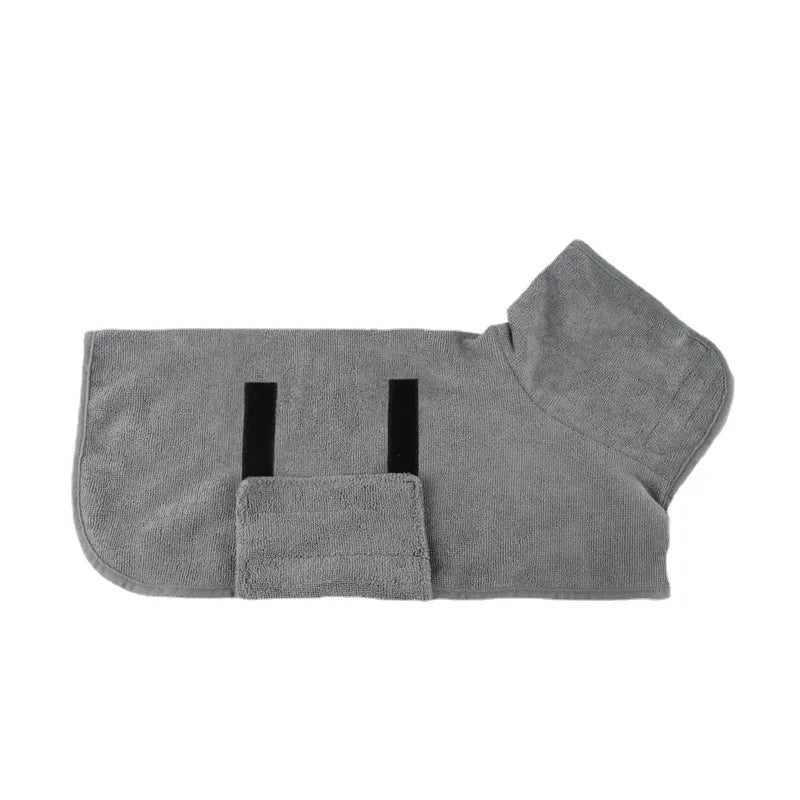 Pet bathrobe towel available in multiple colors