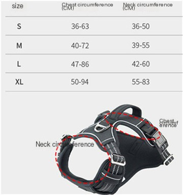 Waterproof Dog Harness with Handle – Reflective, No-Pull, Adventure-Ready