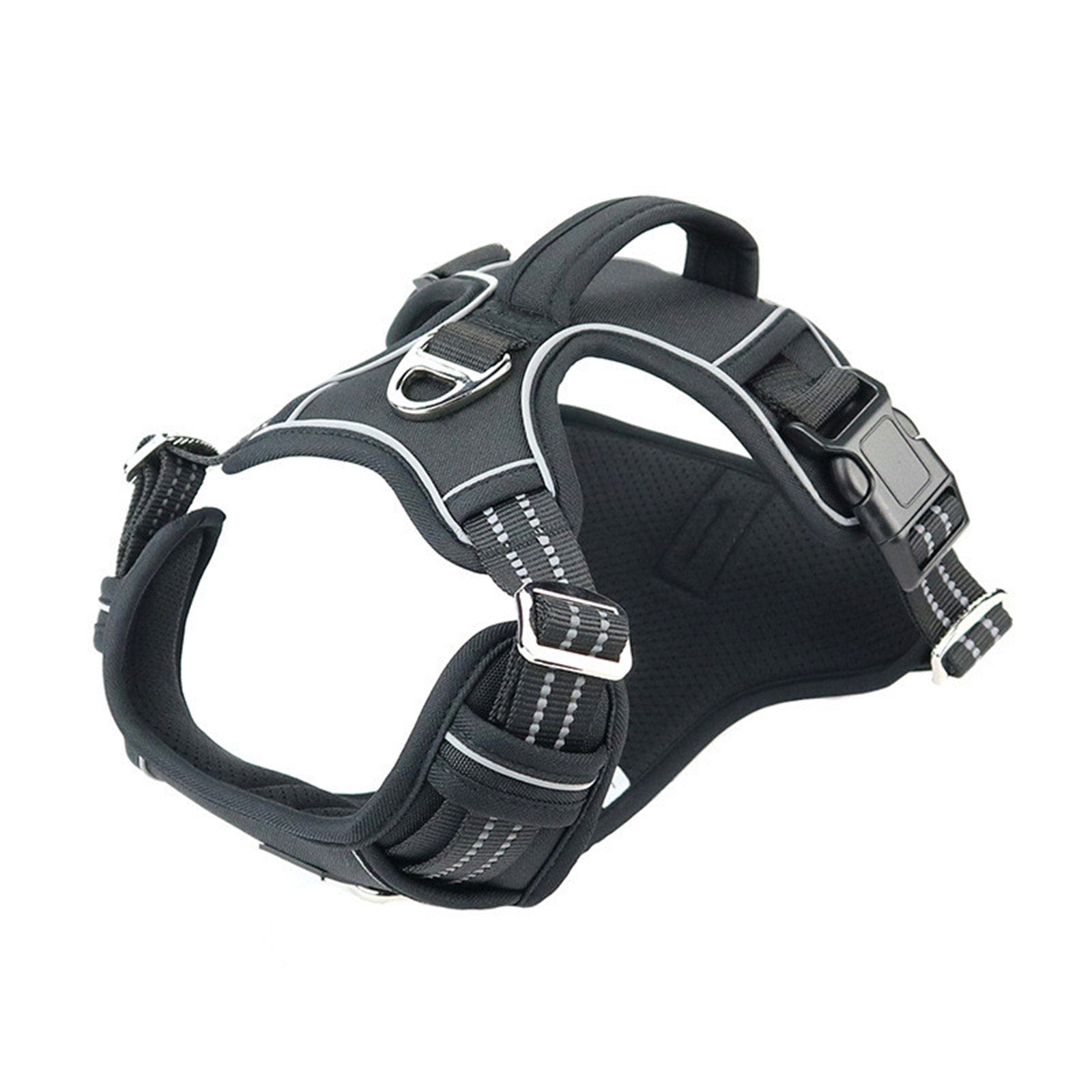 Waterproof Dog Harness with Handle – Reflective, No-Pull, Adventure-Ready