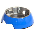 Non-slip dual-use stainless steel pet bowl