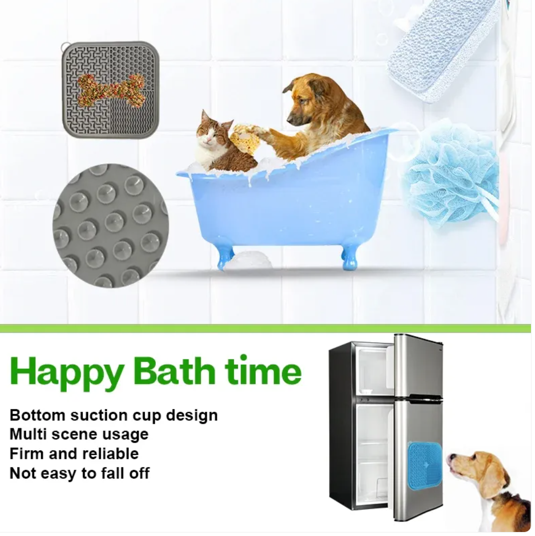 Dog lick pad with suction cups – TailoraStyle photo 13
