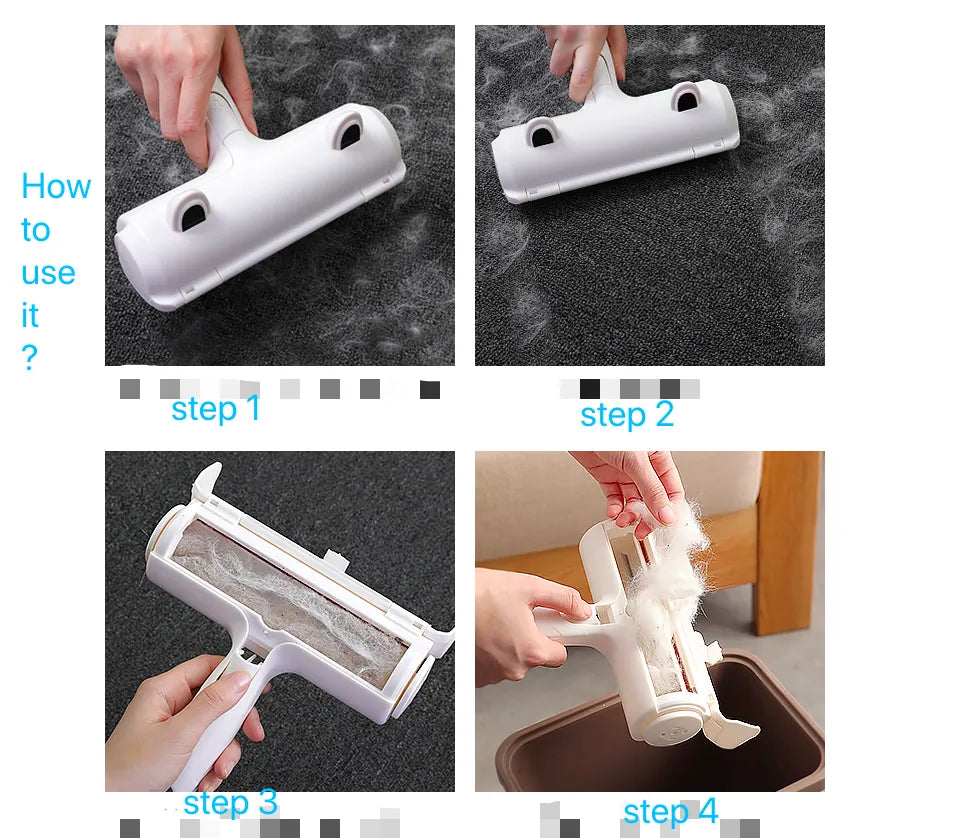 Reusable pet hair remover roller – TailoraStyle photo 2